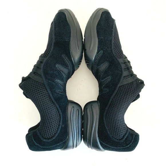 NEW Balera Unisex‎ Suede Mesh Split Toe Dance Shoes - Picture 7 of 12